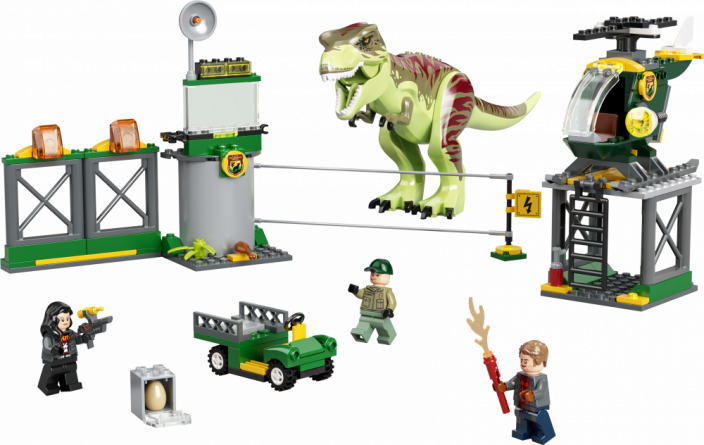 LEGO® Jurassic World™ 76944 T-Rex dinoszaurusz szökés