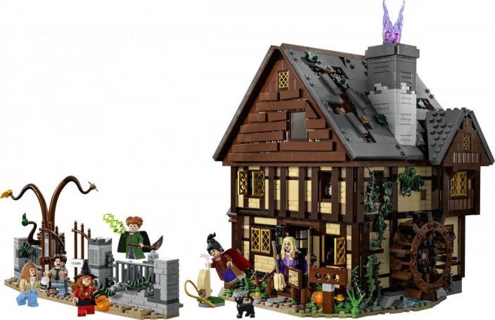 LEGO® Ideas 21341 Disney Três Bruxas Loucas: A Casa de Campo das Irmãs Sanderson