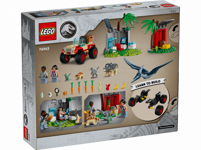 LEGO® Jurassic World™ 76963 Kis dínók mentőközpont