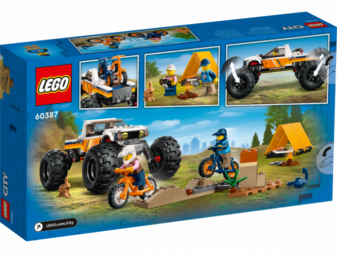 LEGO® City 60387 4x4-es terepjáró kalandok