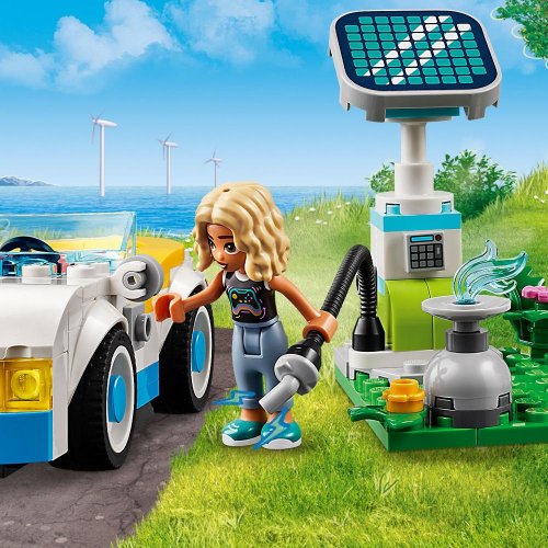 LEGO® Friends 42609 Carro Elétrico e Carregador
