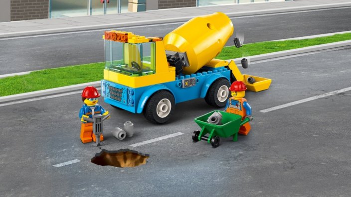 LEGO® City 60325 Le camion bétonnière