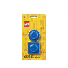 LEGO® magnety, sada 2 ks - modrá