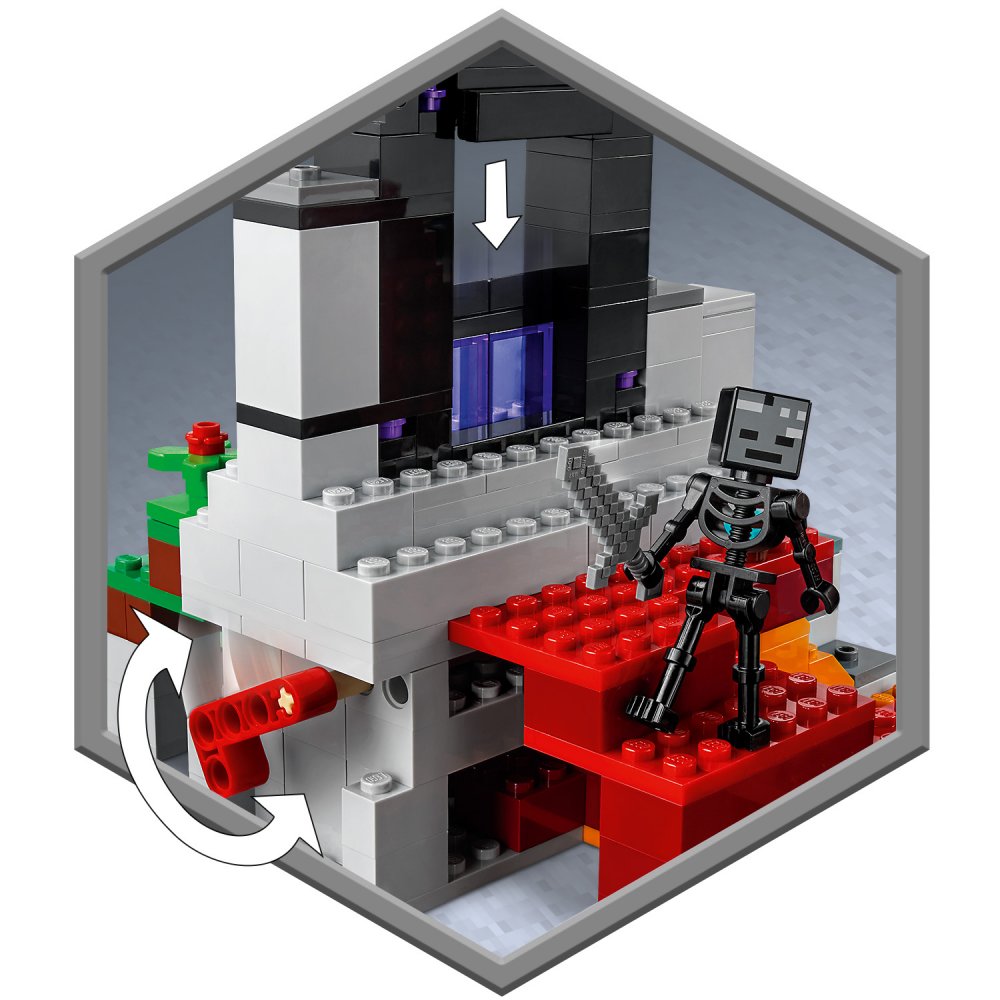 Le portail en ruine 21172 - LEGO® MINECRAFT - Instructions de montage -  Service client -  FR