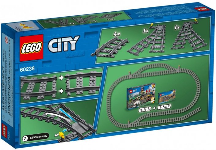 LEGO® City 60238 Vasúti váltó