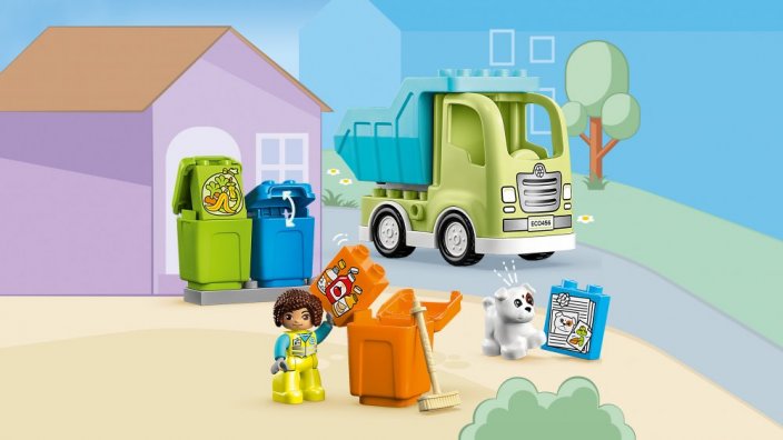 LEGO® DUPLO® 10987 Camion riciclaggio rifiuti