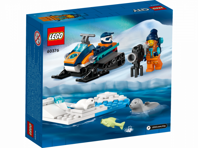 LEGO® City 60376 Sneeuwscooter voor poolonderzoek
