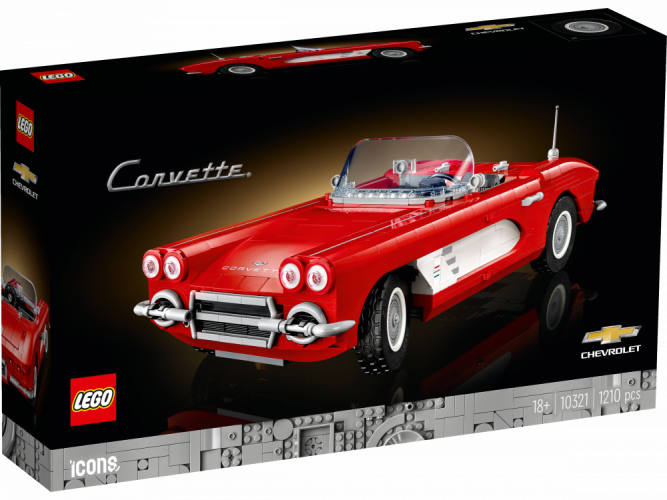 LEGO® Icons 10321 Chevrolet Corvette 1961