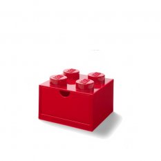 LEGO® scatola da tavolo 4 con cassetto - rosso