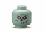 LEGO® Tárolófej (mini) - csontváz - zöld