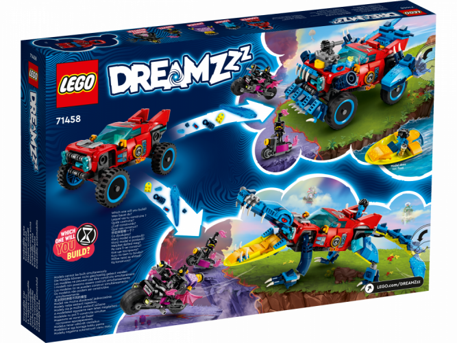 LEGO® DREAMZzz™ 71458 Krokodylowy samochód