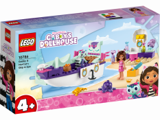 LEGO® Casa de păpuși a lui Gabby 10786 Barca cu spa a lui Gabby și a Pisirenei
