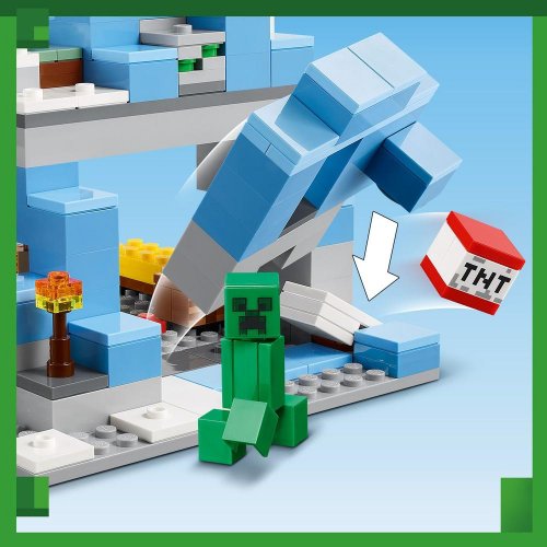 LEGO® Minecraft® 21243 Ośnieżone szczyty