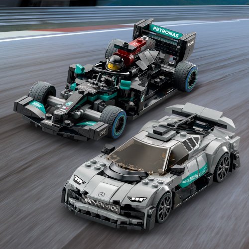 LEGO® Speed Champions 76909 Mercedes-AMG F1 W12 E Performance et Mercedes-AMG Project One