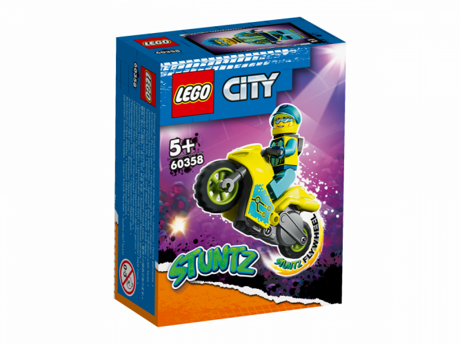 LEGO® City 60358 Cyber stuntmotor