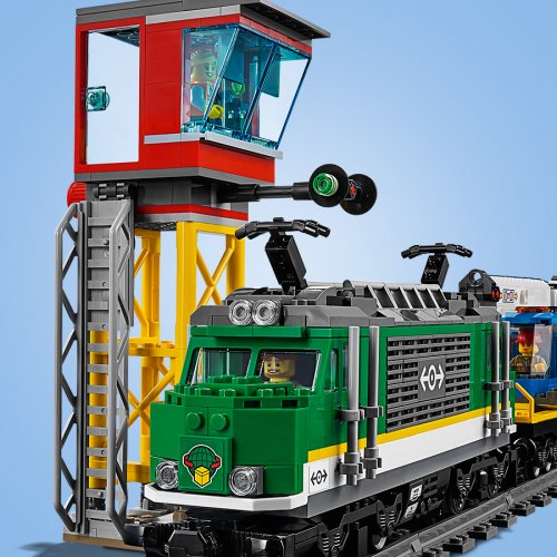 LEGO® City 60198 Le train de marchandises télécommandé
