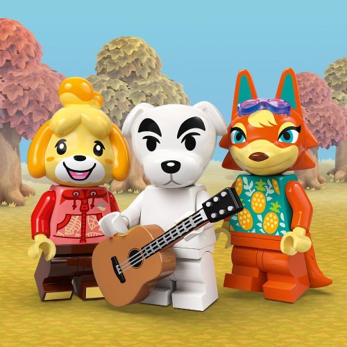 LEGO® Animal Crossing™ 77052 Concertul lui K.K. la Plaza