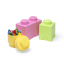 LEGO® Aufbewahrungsboxen Multi-Pack 3 Stück - pastell