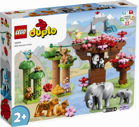 LEGO® DUPLO® 10974 Dzikie zwierzęta Azji
