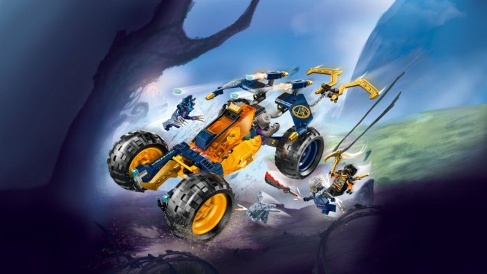 LEGO® Ninjago® 71811 Vehiculul de teren ninja al lui Arin
