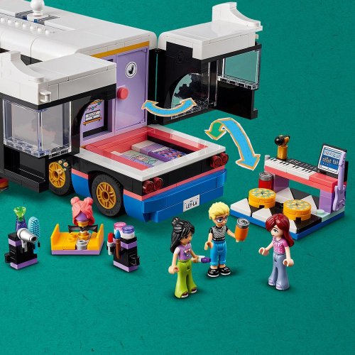 LEGO® Friends 42619 Autocarro de Tour de Estrela Pop