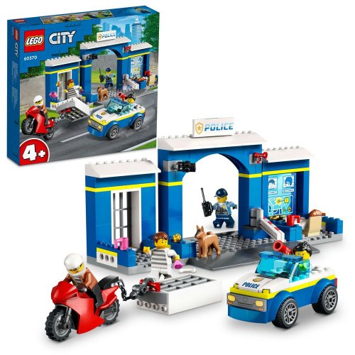 LEGO® City 60370 Inseguimento alla Stazione di Polizia