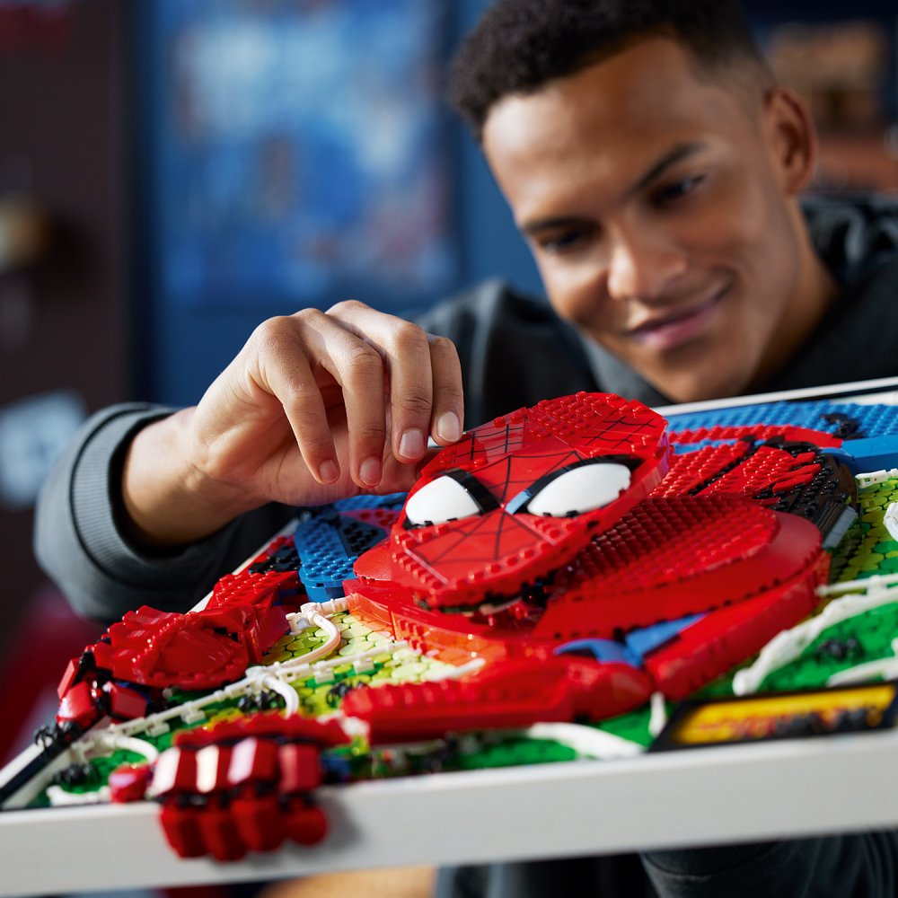 Cadre lego spiderman : accessoires-autres-accessoires par chipiedesign