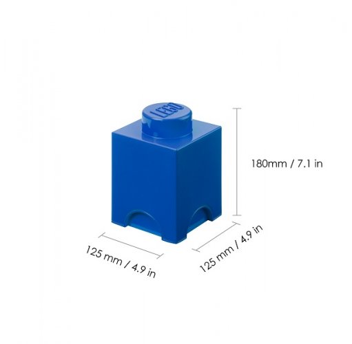 LEGO® Caixa de arrumação 1 - azul