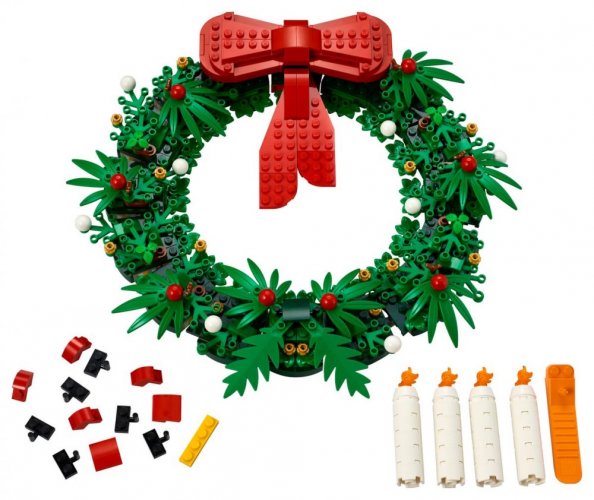 LEGO® 40426 Vianočný veniec 2 v 1