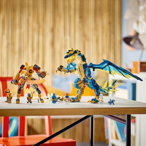 LEGO® Ninjago® 71796 Živelný drak proti robotovi cisárovnej