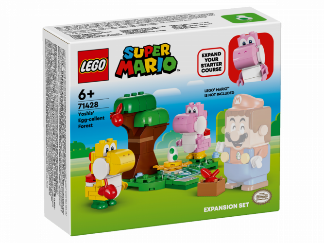 LEGO® Super Mario™ 71428 Yoshi a fantastický vajíčkový les - rozšiřující set