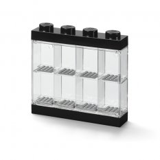 LEGO® verzameldoos voor 8 minifiguren - zwart