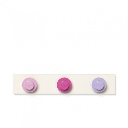 LEGO® falikar - világos rózsaszín, sötét rózsaszín, lila