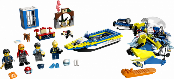 LEGO® City 60355 Missioni investigative della polizia marittima