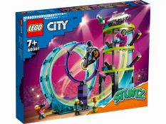 LEGO® City 60361 Provocarea supremă de cascadorii pe motocicletă
