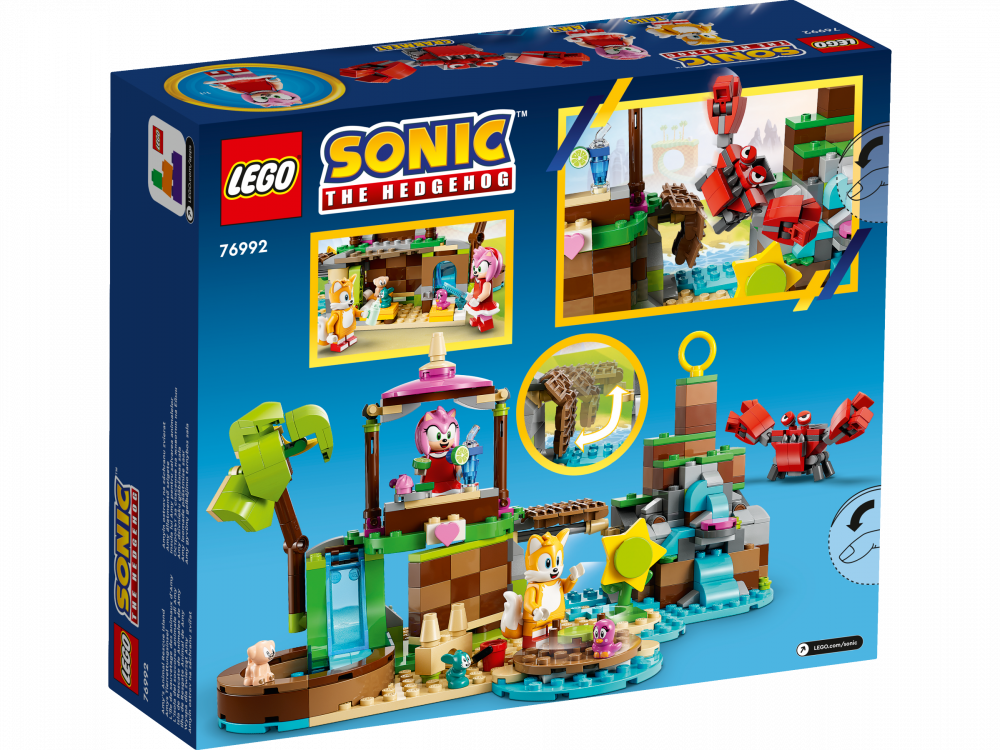 LEGO Set Sonic 76993 Sonic Contra o Robo Gigante de Dr Eggma 615 peças