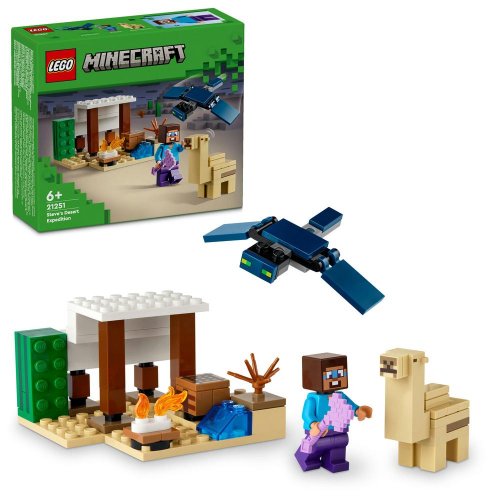 LEGO® Minecraft® 21251 Stevova výprava do púšte