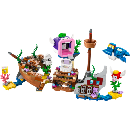 LEGO® Super Mario™ 71432 Dorrie e o navio afundado - Set de Expansão