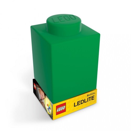 LEGO® Classic Szilikon kocka éjszakai fény - Zöld