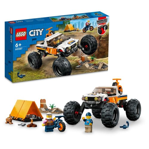 LEGO® City 60387 Les aventures du 4x4 tout-terrain