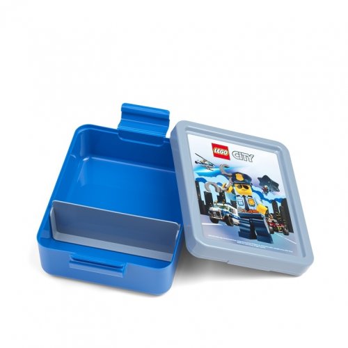 LEGO® City snack set (garrafa e caixa) - azul