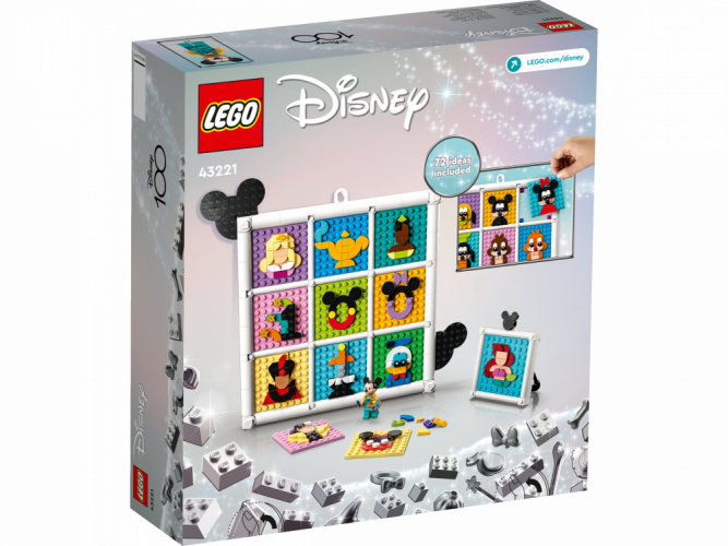 LEGO® Disney™ 43221 100 ans d'icônes Disney