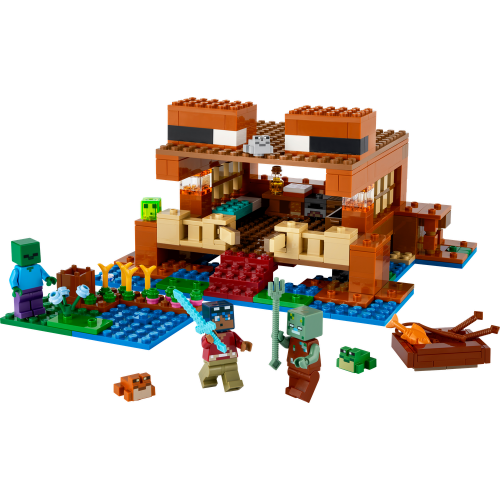 LEGO® Minecraft® 21256 Das Froschhaus