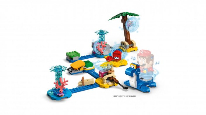 LEGO® Super Mario 71398 Dorrie tengerpartja kiegészítő szett