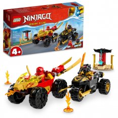 LEGO® Ninjago® 71789 Kai és Ras autós és motoros csatája