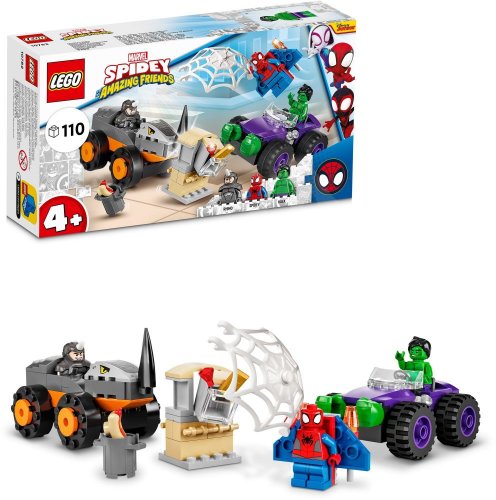 LEGO® Marvel 10782 Resa dei conti tra Hulk e Rhino