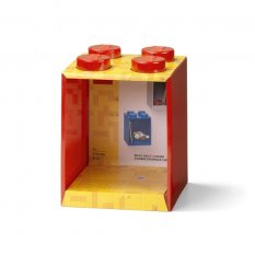 LEGO® Brick 4 závesná polica - červená