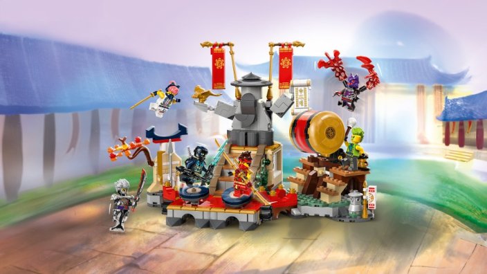 LEGO® Ninjago® 71818 Arena de Batalla del Torneo