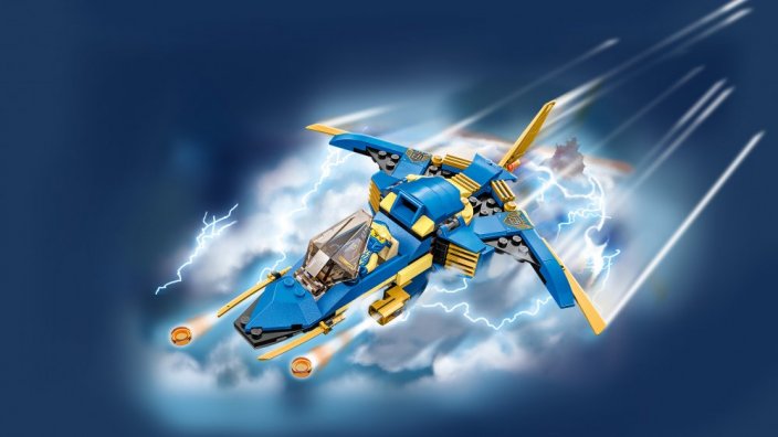 LEGO® Ninjago® 71784 Le jet supersonique de Jay – Évolution