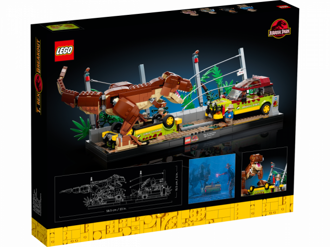 LEGO® Jurassic World™ 76956 L’évasion du T. rex de Jurassic Park